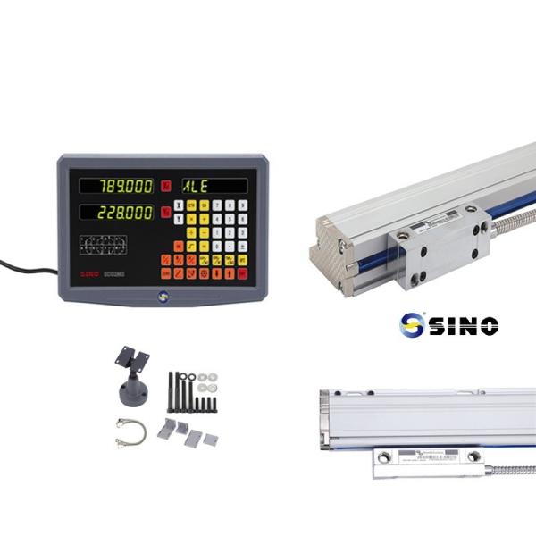 Buy Milling Machine With Linear Glass Scale 5μm 30-3000mm, With 2-Axis SDS2MS Digital Display at wholesale prices