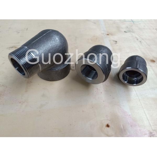 Quality A105 Threaded Half / Full Socket Weld 1/8&quot; Forged Steel Coupling for sale