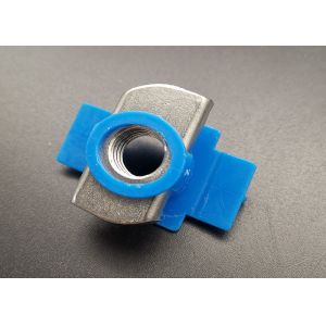 Stamped Ss304 Stainless Steel Lock Nuts Cover Plastic Wing