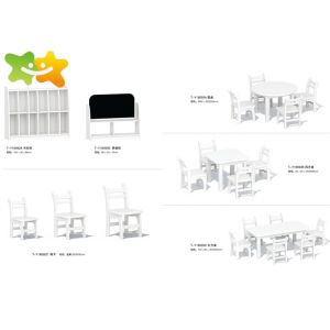 Economical Wooden Preschool Furniture Easy Cleaning Low Maintain Strudy
