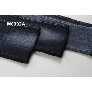 Factory Manufacture 10.5 Oz Crosshatch Slub Stretch Denim Fabric For Jeans