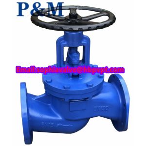 DIN3356 BODY GG25 bellows globe valve PN16