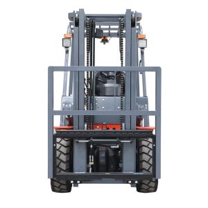 Manual Transmission 125mm Four Wheel Drive Forklift