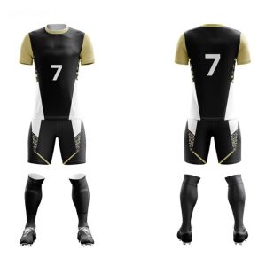 Full body print personalized customized football suit set top training suit