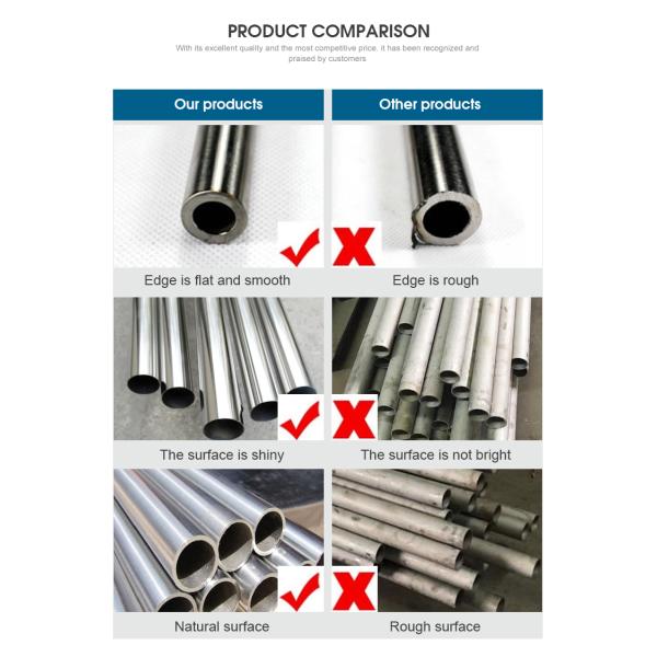 201 304 316 welded Seamless stainless steel pipe metal pipe/tube