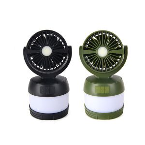 3 in 1 Power Bank Camping Lantern Mini Fan For Backpacking, Camping & Hiking,