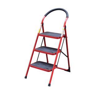 Steel 1.07m 3 Step Telescopic A Frame Step Ladder