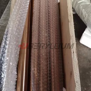 Beryllium Copper Rod C17200 (Alloy 25) Length 1000mm ASTM B196