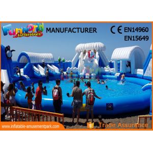 China Digital Printing Inflatable Water Parks For Children EN15649 EN71 SGS on sale