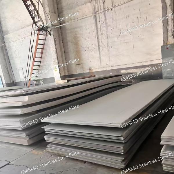 654SMO Stainless Steel Plate UNS S32654 1.4652 SS Plate Thickness 1.0 80.0mm Width 1500mm 1800mm 2000mm