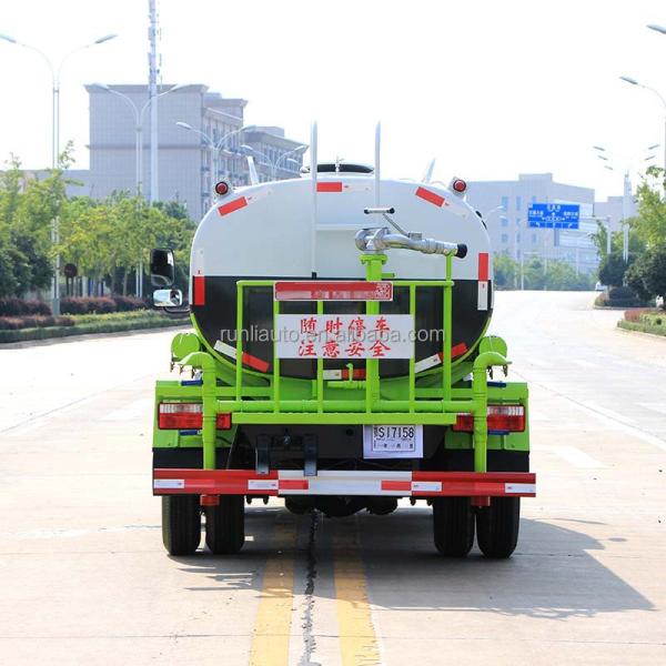 Factory Customized DFAC DongFeng 5000 Litres Water Bowser Sprinkle Truck Watering Cart Water Tanker Truck Water Tank Truck