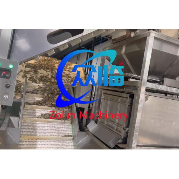 Stainless Steel 304 Automatic Shrimp Raw Material Weighing Machine High Efficiency