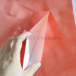 Eco Conscious Reusable Non Woven Zip Lock Compoud Bag D Cut Shopping Bag