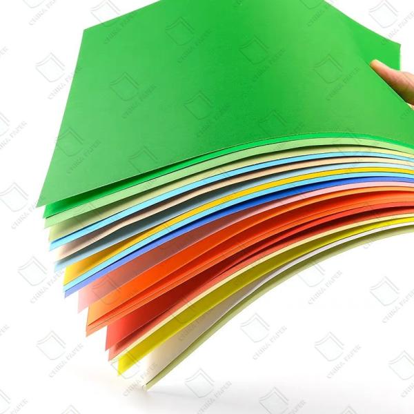 Buy Color Paper Construction Paper Vibrant Colors For Crafting Printing And School Supplies at wholesale prices