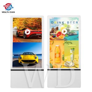 Full Color 21.5 Inch 1080P Indoor Digital Signage , Roadside Digital Signage