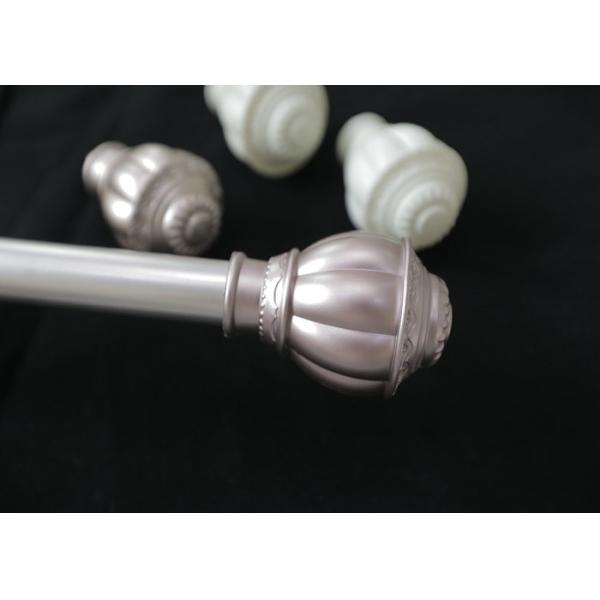 Buy Plastic Pumpkin Shaped	28mm Curtain Pole Finials at wholesale prices