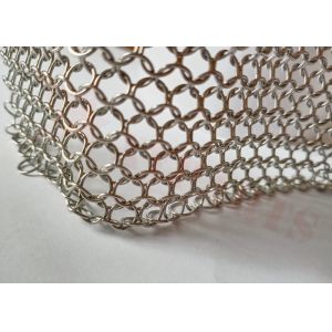 7mm Stainless Steel Ring Mesh Curtain Architectural