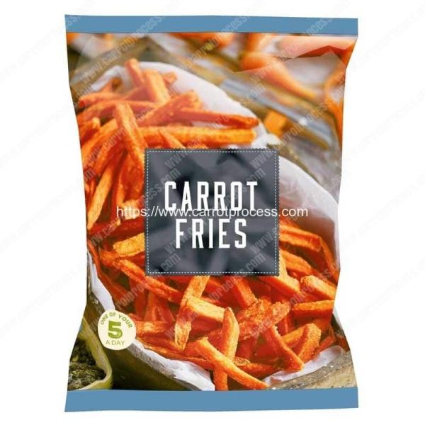 Buy Full Automatic Frying Carrot Fries Production Line at wholesale prices