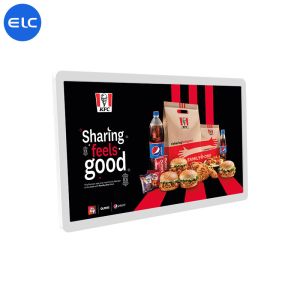 Narrow Bezel Wall Mounted Digital Signage Touch Screen 21 Inch