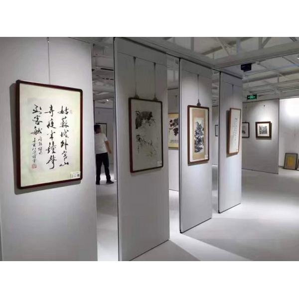 Melamine Surface Banquet Hall Sliding Partition Walls , Soundproof Room Dividers