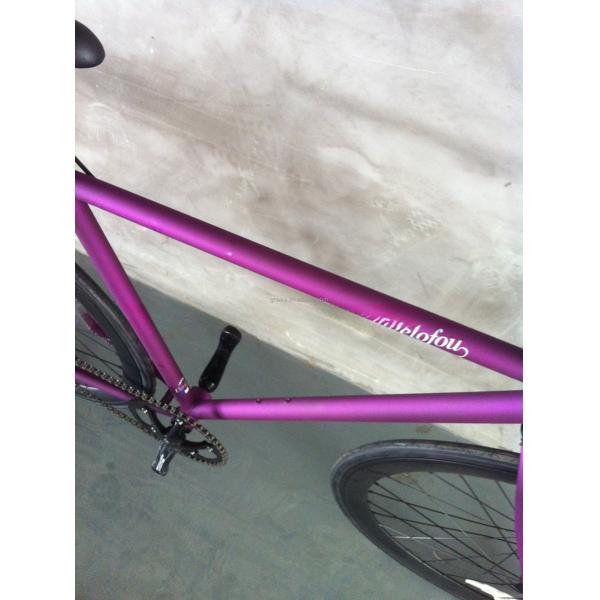 700C Fixed Gear Bicycle with Caliper Brake and Hi-Ten Steel Frame OEM Parts USA CE UL