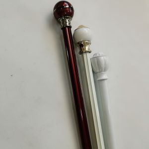 Office 6.7 Meter Zinc Alloy Single Rod Curtain Rod
