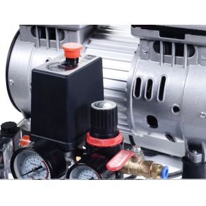 8 bar High Pressure Piston Compressor W1500 Gray Lubricated