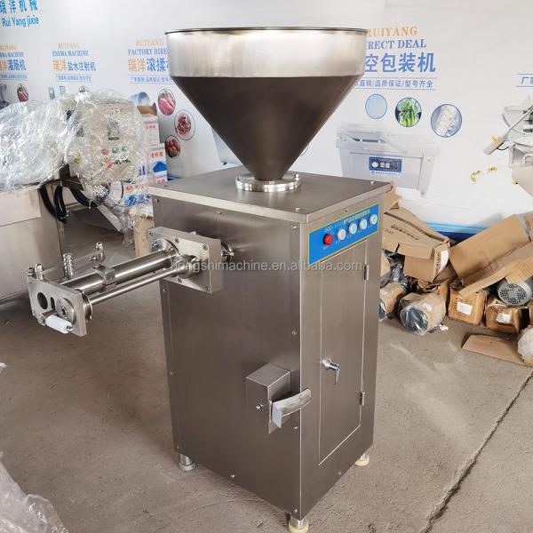 Commercial sausage making machine/Smoked meat sausage processing machine/Complete sausage Making Plant Production Line