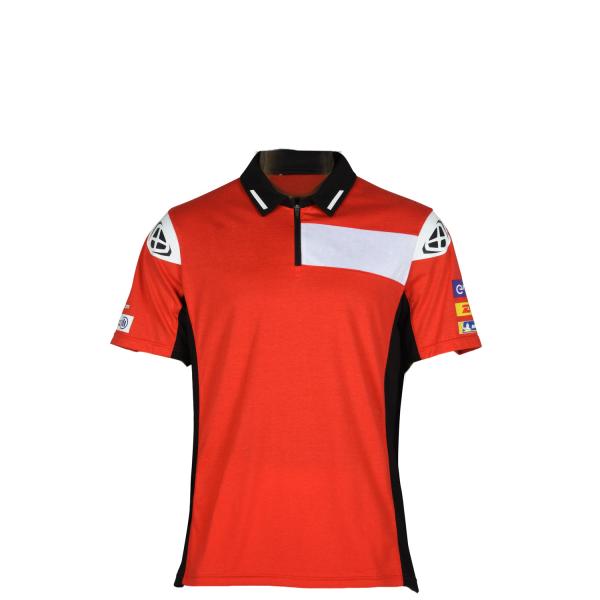 Customized Logo Printing Polo Shirts for Motorcycle Sports Make a Lasting Impression