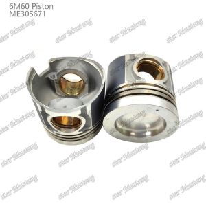 China 6M60 Engine Piston Chamber Size 79mm ME305671 For Mitsubishi Engine Spare Parts on sale