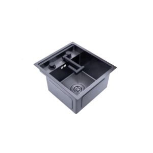 90mm Innner Undermount Kitchen Sink One Bowl PVD Scratch Resistant