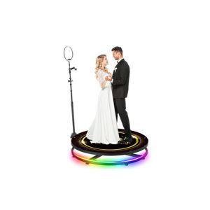 Led 80cm Compatible 360 Photo Booth Machine With 2 Years Warranty