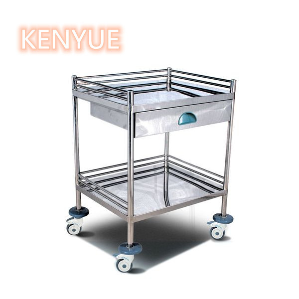Buy Emergency Medical Procedure Trolley Surgical Instrument Treatment Trolle at wholesale prices