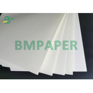80g 20lb Beige Glazed Printing Paper Thin Woodfree Writing Paper For Notebook