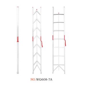 2x7 Aluminum Folding Ladder