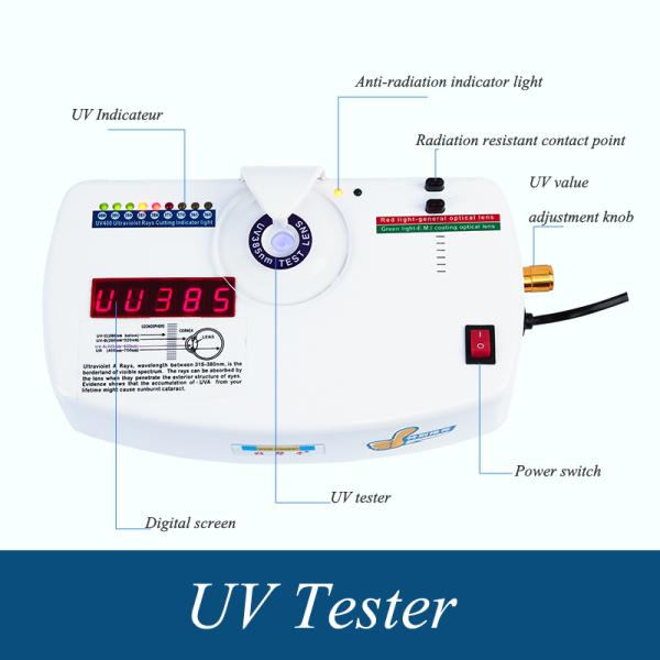 AC220V Electronic Uv Lens Tester 20W Ultraviolet Anti Radiation Detector