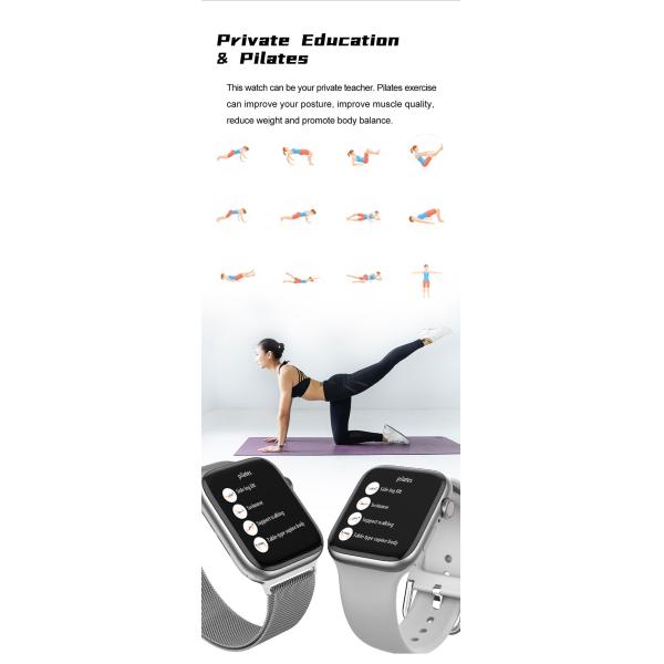 HL75 smart watch IPS Display 320x240 Health Tracking Bracelet Blood Pressure Fitness