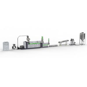 Automatic Waste Clean Plastic Recycling Machine With Single Screw Design