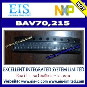 BAV70,215 - NXP Semiconductors - DIODE ARRAY 100V 215MA TO236AB - Email: sales009@eis-ic.c