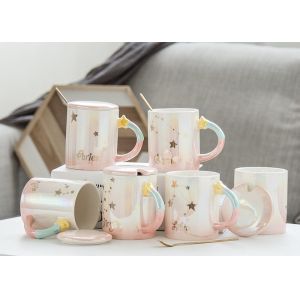 15cm Cafe Store 330ml Custom Made Ceramic Mugs