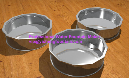 Fully SS304 Portable Water Fountain Equipment For Small Fountain System 100cm -