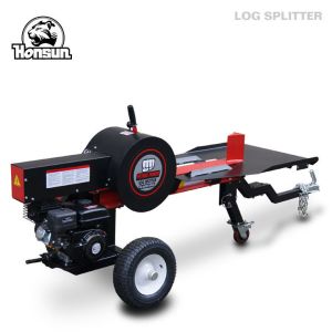 Gasoline powered flywheel Firewood Log Splitter , high capacity log splitter