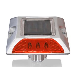 Quality IP68 high brightness reflector aluminum led Solar Road Stud for sale