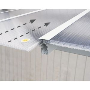 Water Resistant 81kgs 16ft Aluminum Patio Covers
