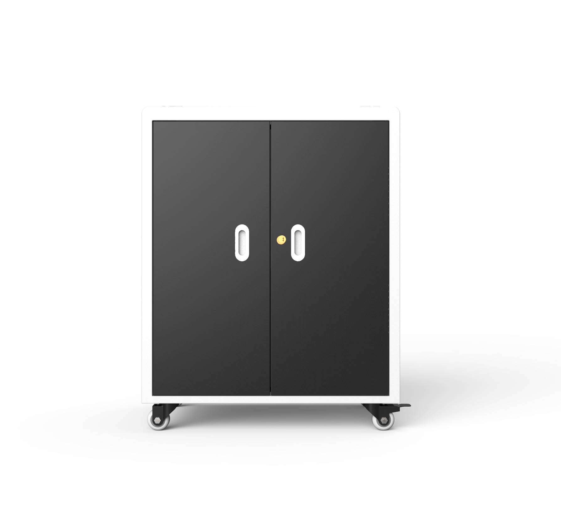 30-Slot Laptop Charging Cabinet with 220V AC Sockets