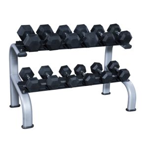 2 Tier Dumbbell Rack, 2 Tier Dumbbell Rack with saddles, 2 tier dumbbell weight