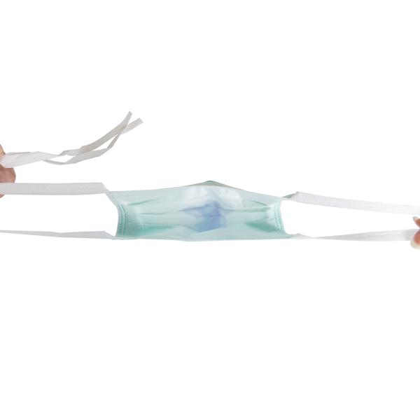 non-sterile Disposable Protective Face Mask , Doctor Surgical Mask 17.5x9CM