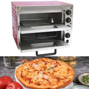 China 3kw Electric Pizza Baking Oven Commercial Equipment with Marble/Stainless Steel Base on sale