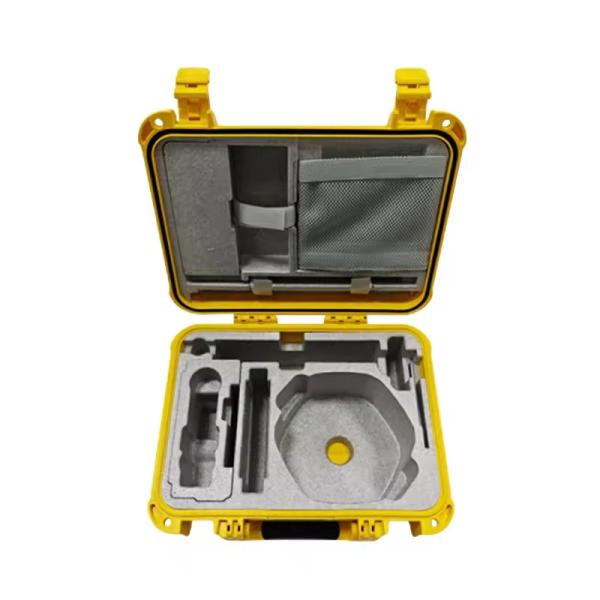 New Yellow Plastic Hard Case for Surveying Instrument SOUTH RTK Hand Carrying Case Instrument Box