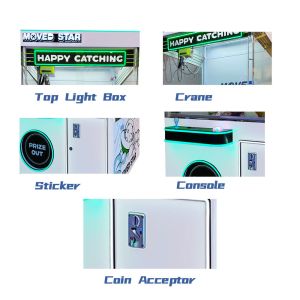 42inch Big Doll Machine 42nch Coin Operated Game Toy Claw Crane Machine With